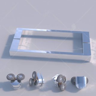 Душевой уголок RGW CL-54 32095488-11 80x80см хром